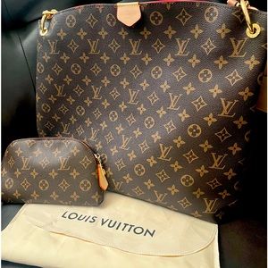 Louis Vuitton Graceful MM Large Tote